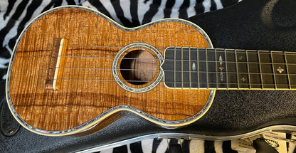 NEW ! 2024 Martin 5K Ukulele - AAA Flamed Koa - Abalone Inlays - Ebony Fretboard - Authorized Dealer - Super RARE - In-Stock! G02516