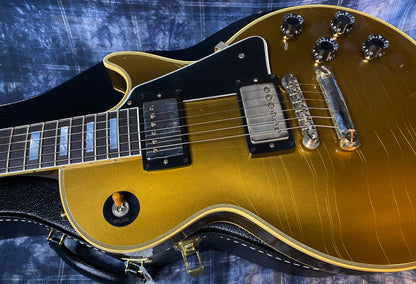 NEW! 2024 Gibson Les Paul Custom 57 Murphy Lab Ultra Light Aged Custom Shop - Bizarre Guitar 50th Anniversary Model - Only 8.9 lbs - All Double Gold - Authorized Dealer - G04226