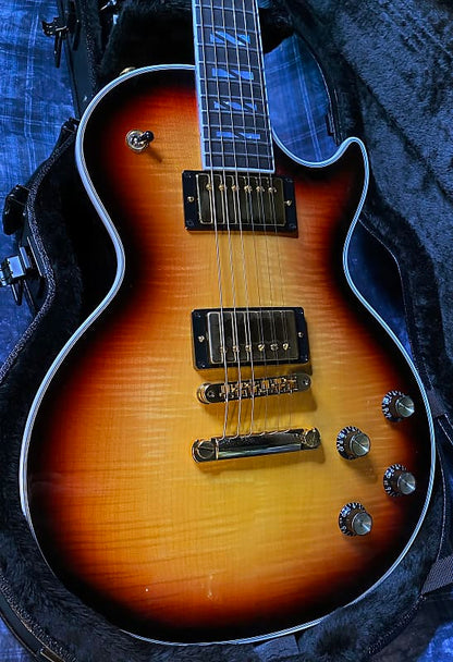 BRAND NEW ! 2024 Gibson Les Paul Supreme - Beautiful Fine Flame Top! Fireburst - Authorized Dealer - Only 7.9 lbs - G03756