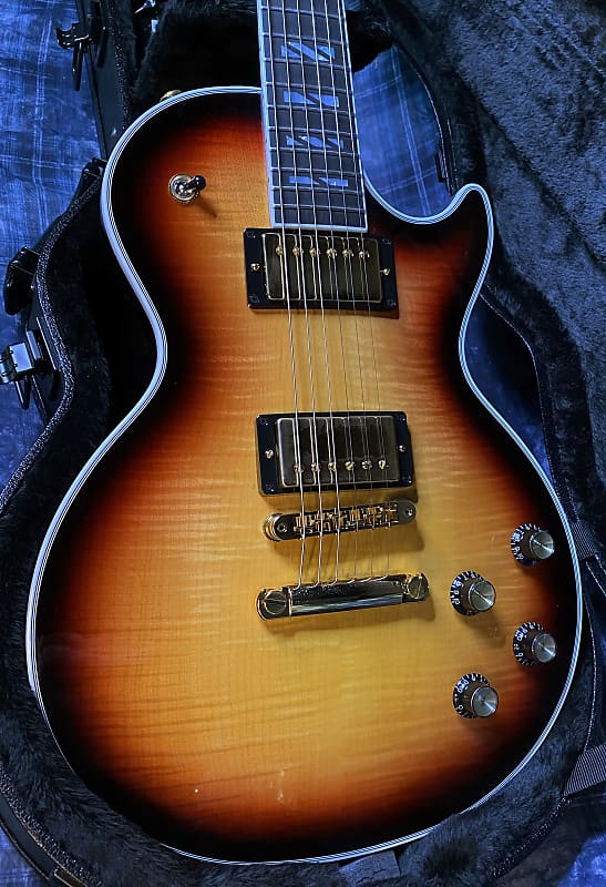 BRAND NEW ! 2024 Gibson Les Paul Supreme - Beautiful Fine Flame Top! Fireburst - Authorized Dealer - Only 7.9 lbs - G03756