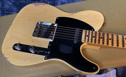 NEW! 2024 Fender Custom Shop '52 Telecaster Relic - Aged NoCaster Blonde - Authorized Dealer - 7.4 lbs - G03993