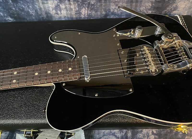 NEW! 2024 Fender John 5 Signature Bigsby Telecaster Custom Shop Black - Authorized Dealer - 8.9lbs - G04092