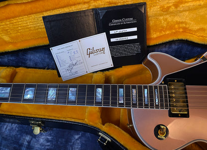 BRAND NEW! 2024 Gibson Dealer Select Custom Shop Les Paul Custom - Rose Gold Authorized Dealer - 10.4 lbs! - G03467