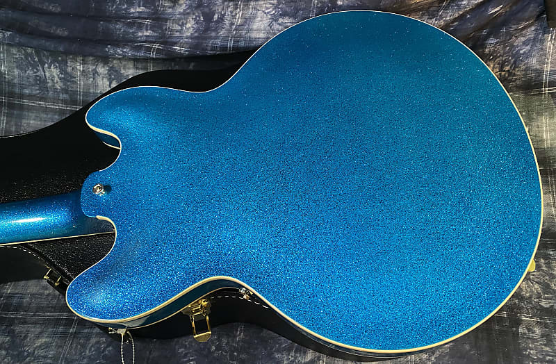 NEW! 2024 Gibson Custom Shop 1964 ES-335 VOS Reissue - Blue Sparkle - Authorized Dealer - 8.4 lbs - G03890