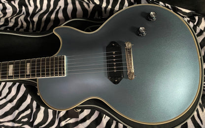 New Epiphone Jared James Nichols Signature "Blues Power" Les Paul Custom Pelham Blue - Authorized Dealer- In Stock- G03185