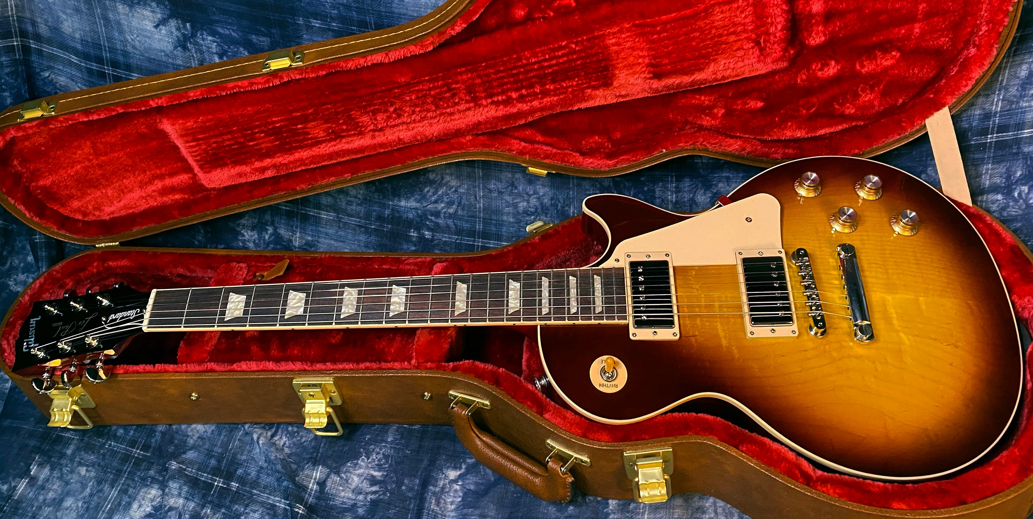 NEW! 2024 Gibson Les Paul 60's Standard Iced Tea - Authorized Dealer - Subtle Flame Maple Top - 9.8 lbs - G03481