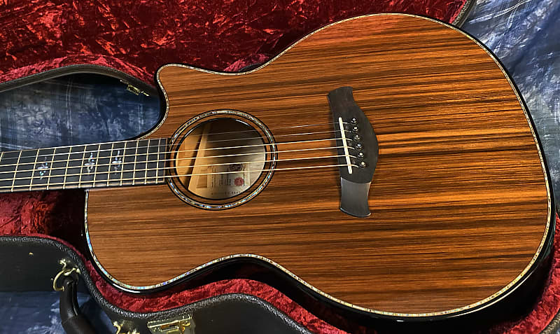 NEW! 2024 Taylor 914ce Builder's Edition Acoustic-Electric Guitar - Kona Edgeburst - Authorized Dealer - 5.1lbs - G03739