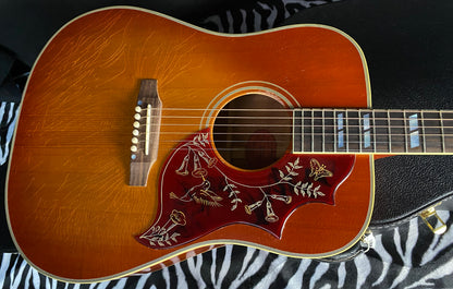 NEW! 2024 Gibson Acoustic 1960 Hummingbird Murphy Lab Light Aged Acoustic Guitar - Cherry Sunburst - Only 4.2 lbs - Authorized Dealer - In-Stock! G02641 - Hard to Find!