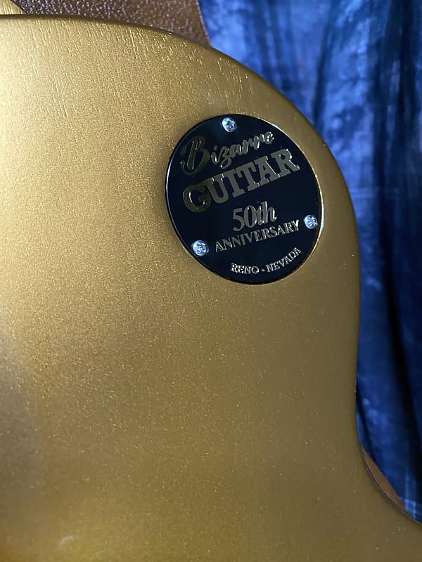 NEW ! 2024 Gibson Les Paul 50's Standard Bizarre Guitar 50th Anniversary Limited Edition All Gold Top, Back & Neck - Upgraded 57 Classic Pick-Ups - Speed Knobs - Titanium Saddles - Authorized Dealer - G03809 - Only 9.25 lbs!