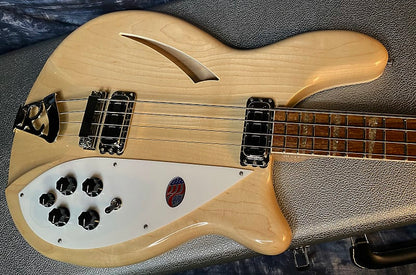 NEW ! 2024 Rickenbacker 4005V Maple Glo Mapleglo MG Semi-Hollow Body Bass - Authorized Dealer - In-Stock! 9lbs G03755