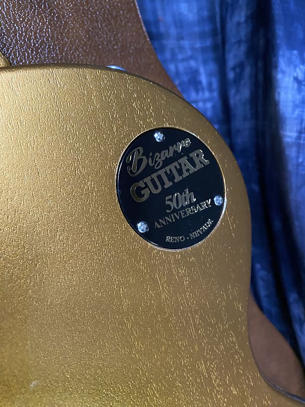 NEW ! 2024 Gibson Les Paul 50's Standard Bizarre Guitar 50th Anniversary Limited Edition All Gold Top, Back & Neck - Upgraded 57 Classic Pick-Ups - Speed Knobs - Titanium Saddles - Authorized Dealer - G03788 - 9.25 lbs