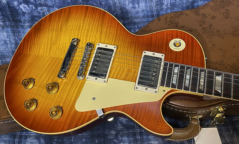 NEW! 2024 Gibson Custom Shop 1959 Les Paul Standard VOS - Sunrise Teaburst - Hand-Picked Top - Dealer Select - 8.5 lbs - Authorized Dealer - G04180