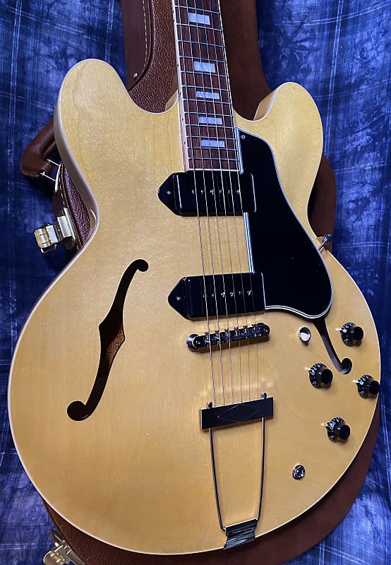 NEW ! 2024 Gibson ES-330 Hollowbody Electric Guitar - Antique Natural - Authorized Dealer - Only 6.35 lbs! G03824