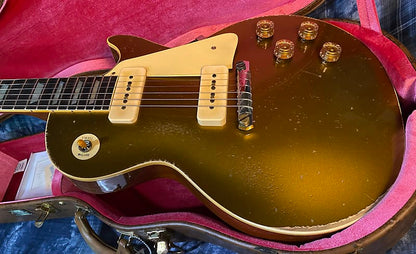 NEW! 2024 Gibson Custom Shop 1954 Les Paul Gold Top Reissue Heavy Aged Murphy Lab - Authorized Dealer - 9.1 lbs - G03718