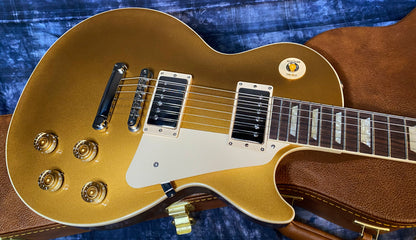 NEW ! 2024 Gibson Les Paul 50's Standard Bizarre Guitar 50th Anniversary Limited Edition All Gold Top, Back & Neck - Upgraded 57 Classic Pick-Ups - Speed Knobs - Titanium Saddles - Authorized Dealer - G03497 - Only 9.2 lbs