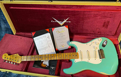 BRAND NEW! 2024 Fender Custom Shop Master Built Todd Krause MBTK - '57 Heavy Relic Stratocaster - Seafoam Green - Authorized Dealer - Only 7.2 lbs - G04060