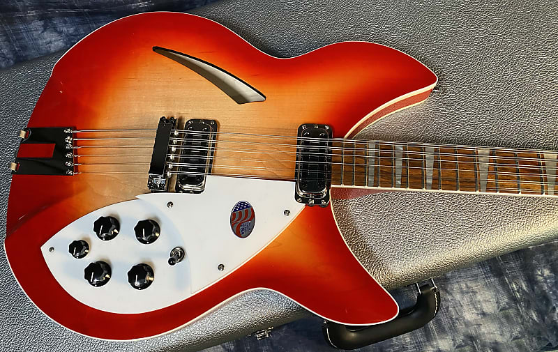 NEW ! 2024 Rickenbacker 360/12C63 C Series 12-String Electric Guitar Fireglo - Authorized Dealer - In-Stock! 7.7 lbs - G04105