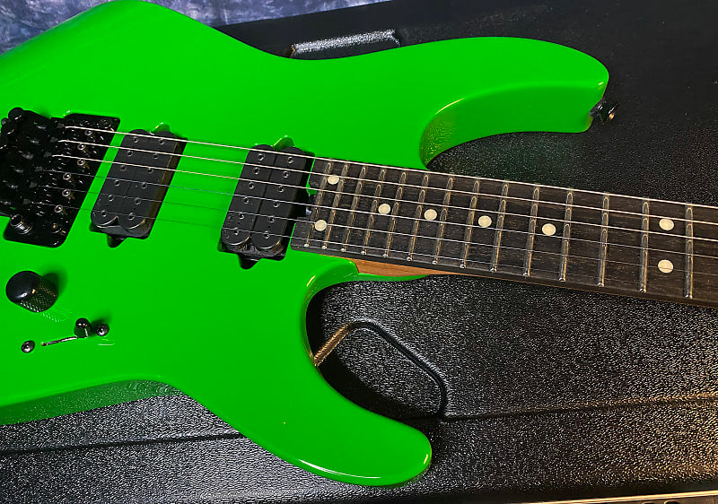 NEW ! 2024 Charvel USA Custom Shop DK24 - Slime Green - Authorized Dealer - 7.7lbs - G03938