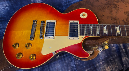 NEW ! 2024 Gibson Custom Shop '58 Les Paul Standard Washed Cherry - Murphy Lab - Ultra Light Aged - Authorized Dealer - 8.9 lbs - G03317