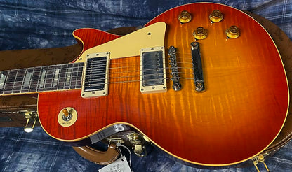 NEW! 2024 Gibson Custom Shop 1959 Les Paul Standard VOS - Sunrise Teaburst - Hand-Picked Top - Dealer Select - 9 lbs - Authorized Dealer - G03851