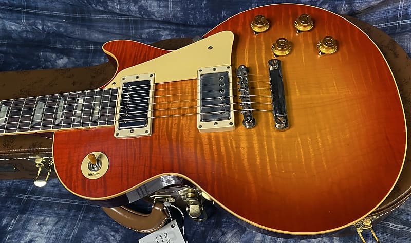 NEW! 2024 Gibson Custom Shop 1959 Les Paul Standard VOS - Sunrise Teaburst - Hand-Picked Top - Dealer Select - 9 lbs - Authorized Dealer - G03851