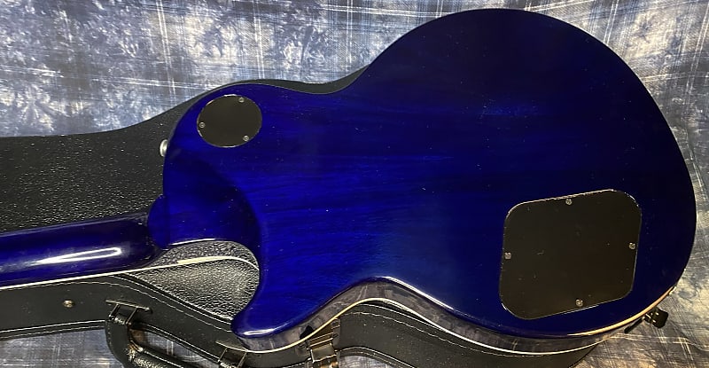 NEW ! 2024 Gibson Les Paul Modern Figured - Cobalt Burst - Beautiful Flame Top! Authorized Dealer - Only 8.25 lbs - G04121