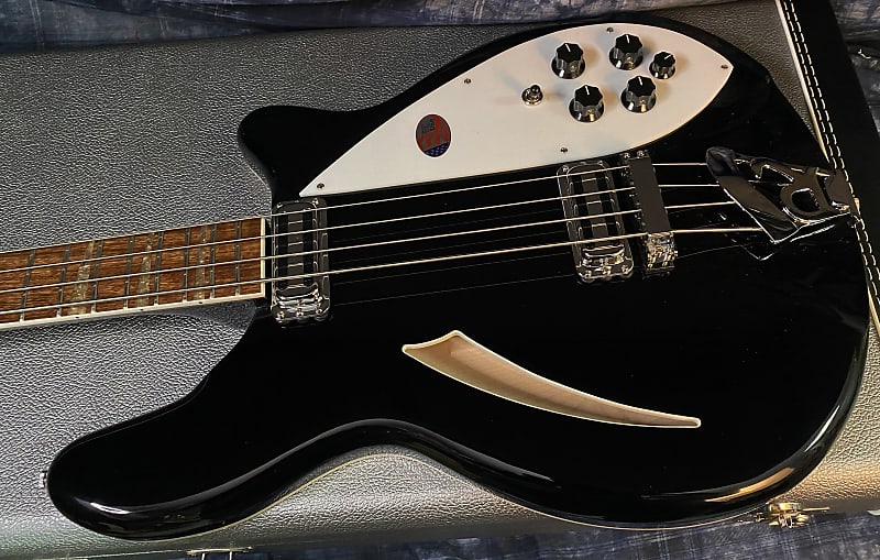 NEW ! 2024 Rickenbacker 4005V Jet Glo JG Jetglo Semi-Hollow Body Bass - Authorized Dealer - In-Stock! 9.45lbs - G03892