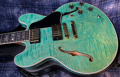 NEW ! 2024 Gibson ES Supreme - Seafoam Green - Authorized Dealer - 8.1 lbs - G04214