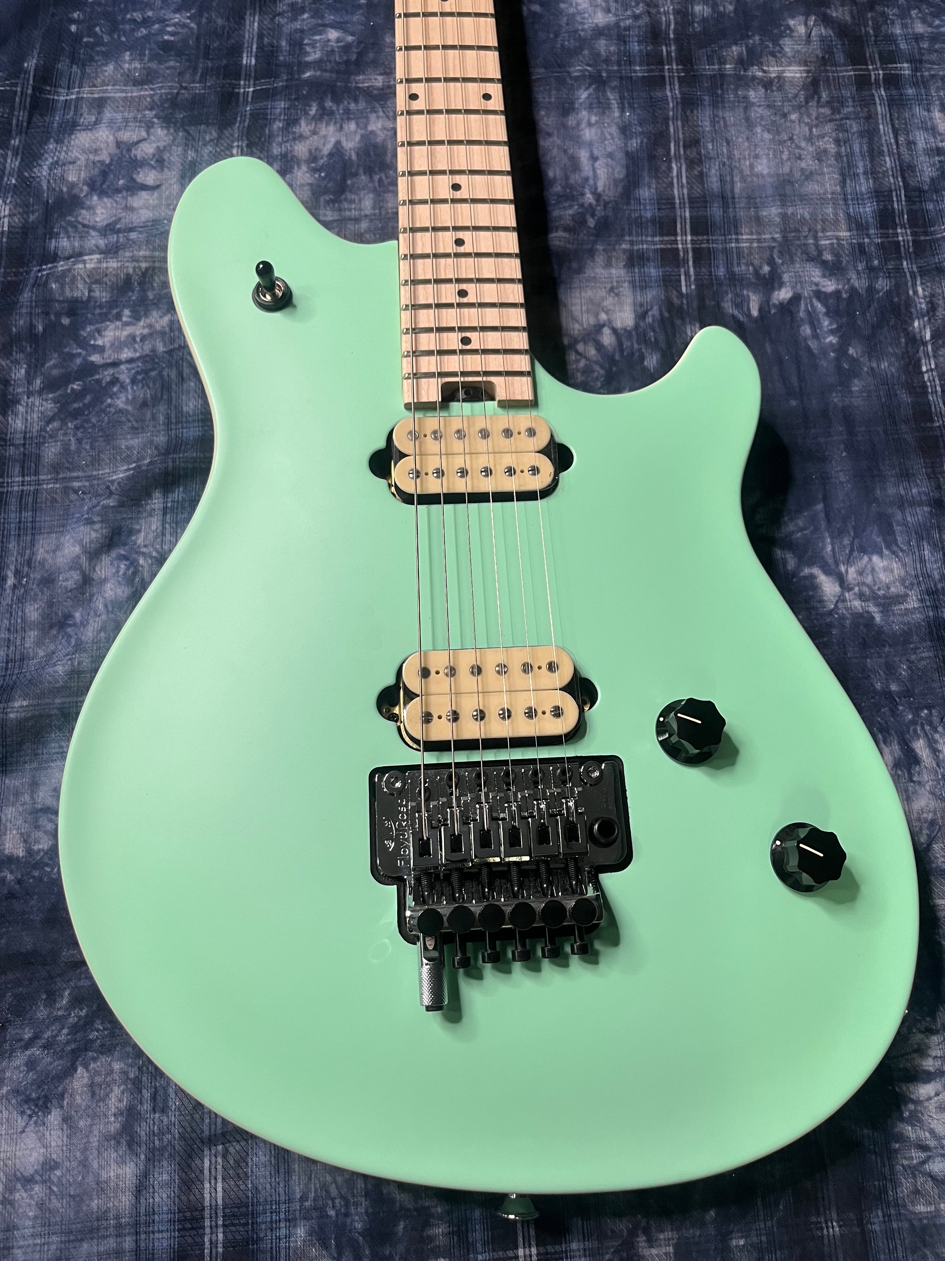 MINT! EVH Wolfgang Special Satin Surf Green 7.55lbs Authorized Dealer!! In Stock Ready to Ship!