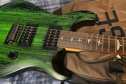 NEW ! 2024 PRS SE Sandblasted CE 24 - Sandblasted Green - Limited Edition - Authorized Dealer - 7.5 lbs - G03391