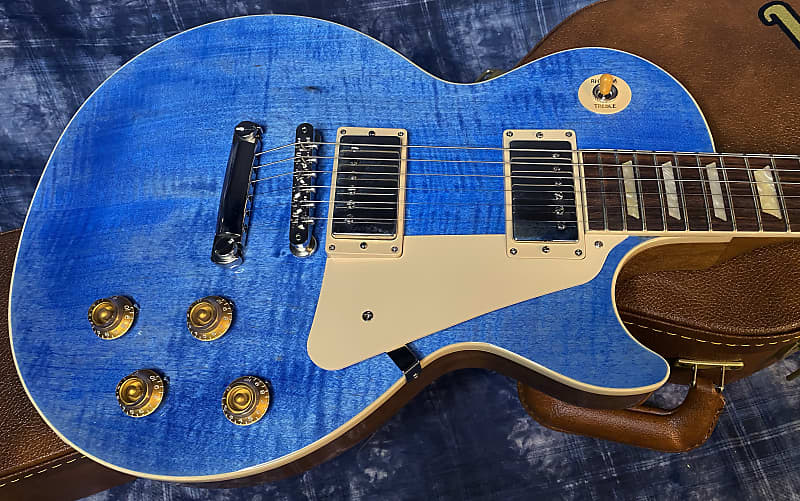 BRAND NEW ! 2024 Gibson Les Paul Standard '50s - Ocean Blue - Authorized Dealer - 8.9 lbs - G04184