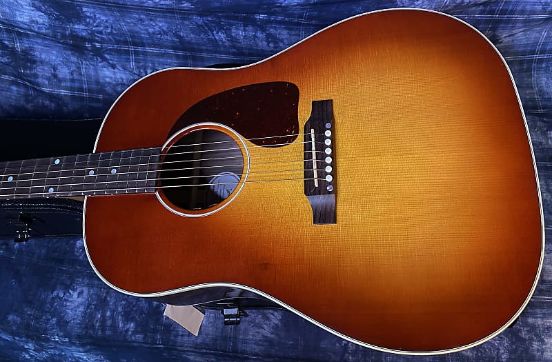 NEW! 2024 Gibson Acoustic J-45 Standard Rosewood Acoustic-Electric Guitar - Rosewood Burst - Authorized Dealer - 5lbs - G03752