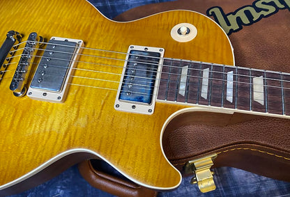 BRAND NEW ! 2024 Gibson Kirk Hammett "Greeny” Les Paul Standard﻿﻿ Greeny Burst - 9.2 lbs - Authorized Dealer - G04202