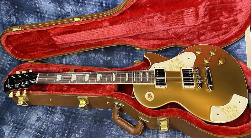 NEW ! 2024 Gibson Mary Ford Les Paul Standard- Gold Top Cherry Back - Authorized Dealer - 9.5lbs - G04124