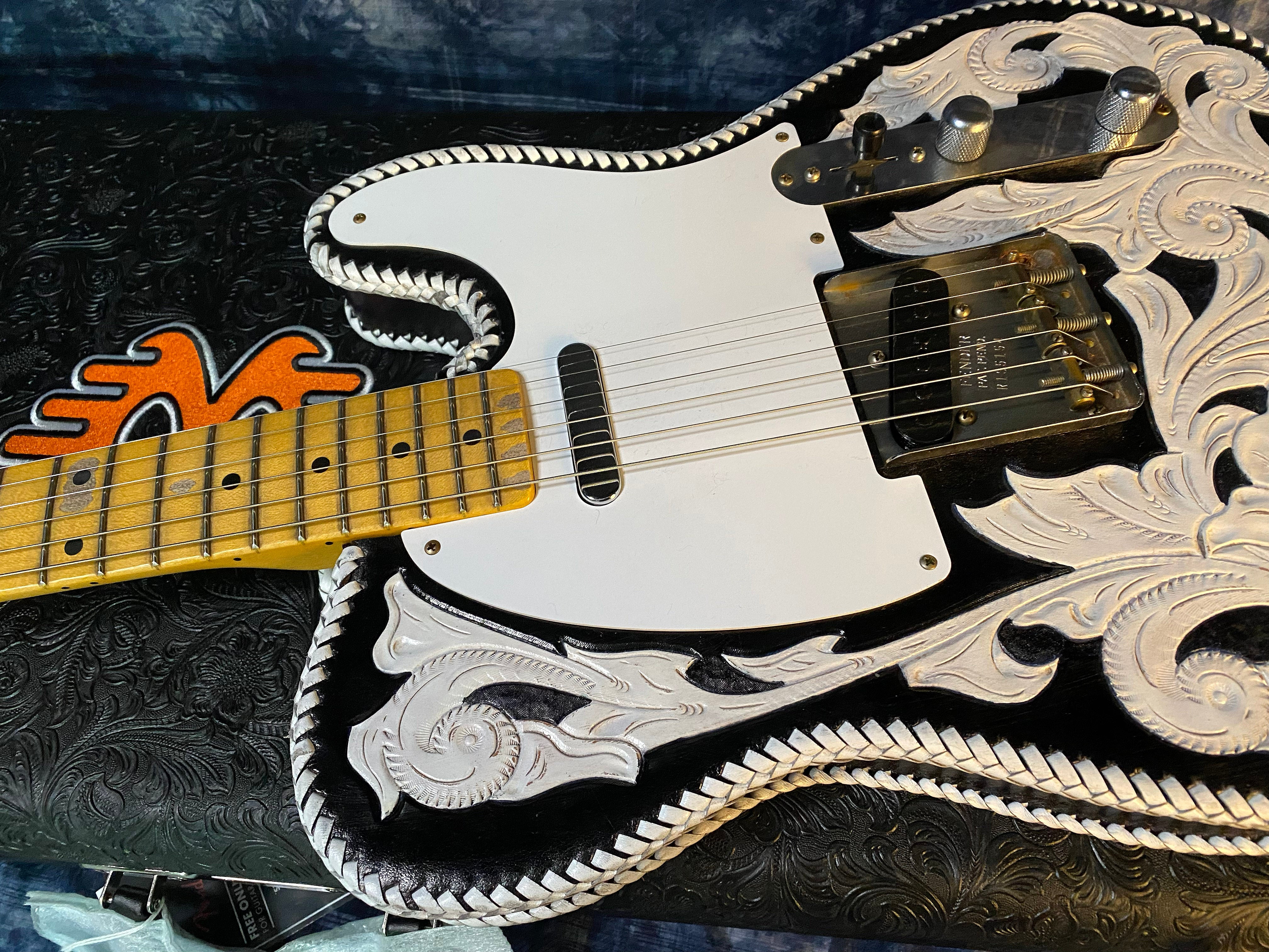 NEW ! 2024 Fender Custom Shop Limited-Edition Masterbuilt Waylon Jennings Telecaster Relic - David Brown - Authorized Dealer - In-Stock! G02527