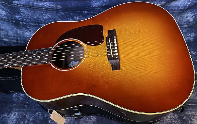 NEW! 2024 Gibson Acoustic J-45 Standard Rosewood Acoustic-Electric Guitar - Rosewood Burst - Authorized Dealer - 5lbs - G03752