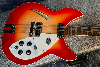 NEW ! 2024 Rickenbacker 360/12C63 C Series 12-String Electric Guitar - FG Fireglo - Authorized Dealer - In-Stock! 7.85 lbs - G04266