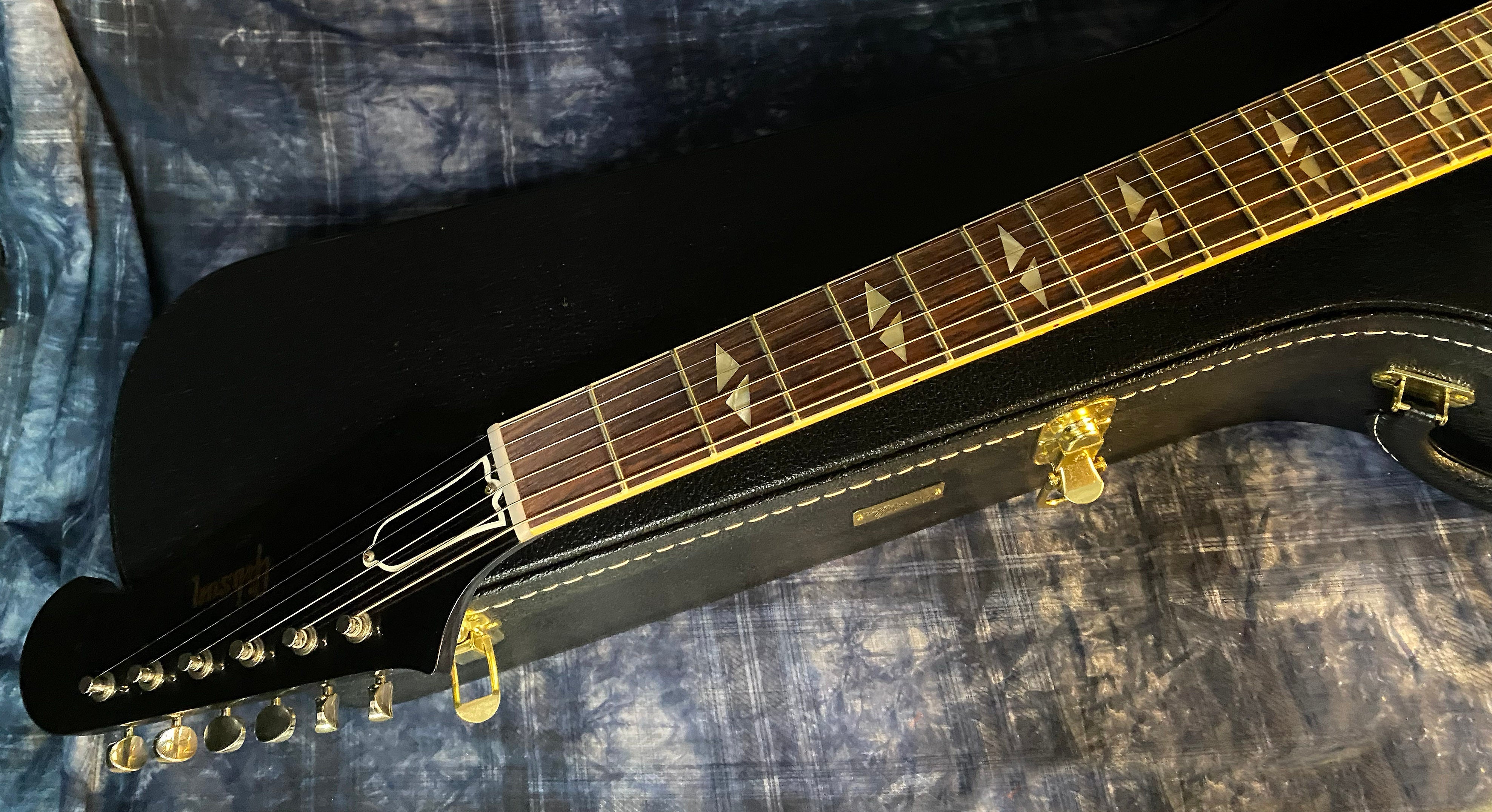 NEW ! 2024 Gibson Custom Shop '64 Trini Lopez Standard - Ebony VOS - Authorized Dealer - In-Stock! 8.4 lbs - G02455