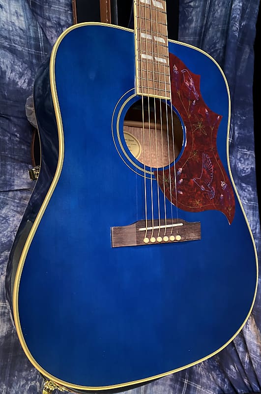 NEW ! 2024 Epiphone Miranda Lambert Bluebird Acoustic-Electric Guitar - Blue Bonnet - Authorized Dealer - 4.9lbs - G03882