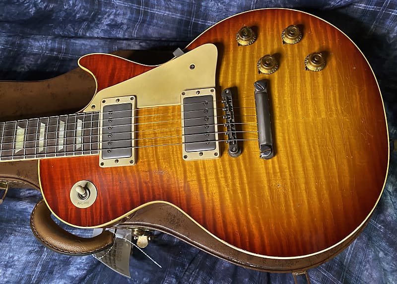 NEW! 2023 Gibson Custom Shop Murphy Lab Limited Edition '59 Les Paul Standard Reissue - Brazilian Rosewood Fretboard - Murphy Burst - Killer Top! Authorized Dealer - 8.2 lbs - G02275