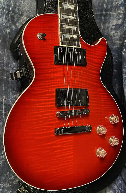 BRAND NEW! 2024 Gibson Les Paul Modern Figured - Cherry Burst - Authorized Dealer - 8.8 lbs - G03820