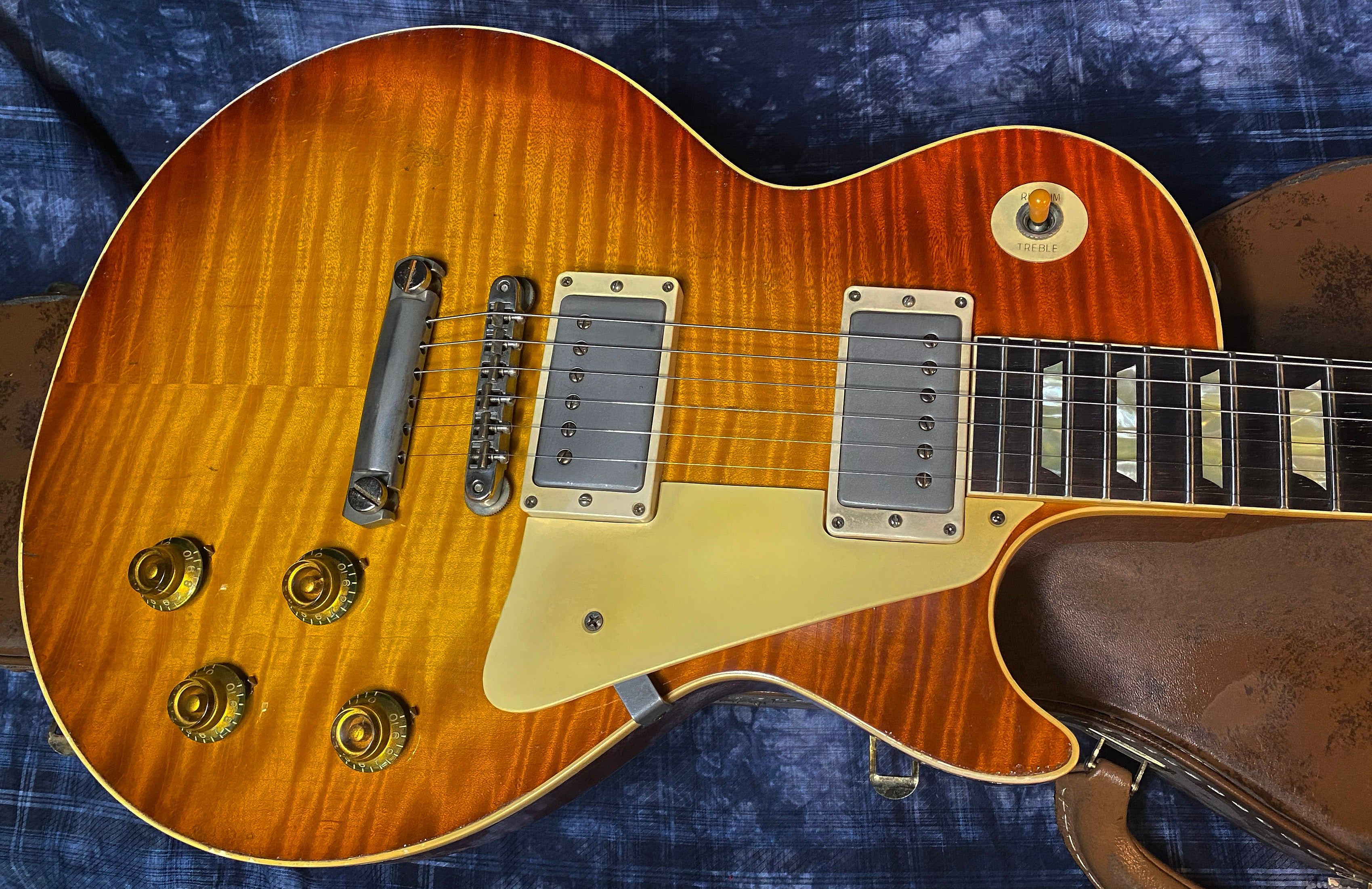 NEW! 2023 Gibson Custom Shop Murphy Lab Limited Edition '59 Les Paul Standard Reissue - Brazilian Rosewood Fretboard - Tom's Tea - Absolute Killer Top! Authorized Dealer - 8.35 lbs - TA