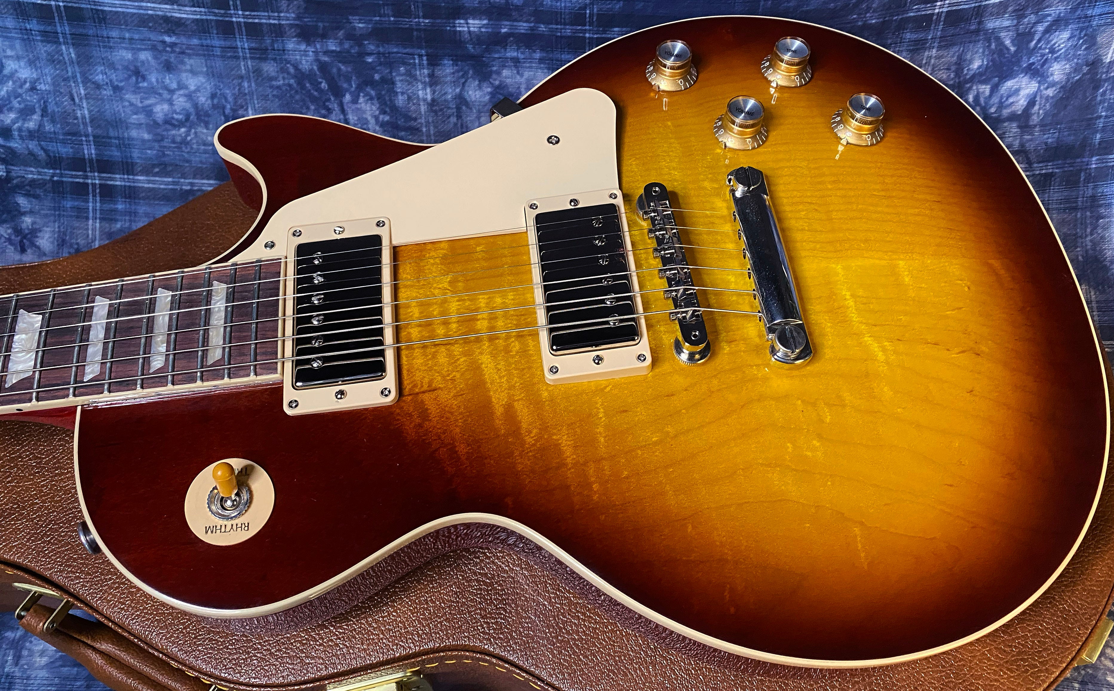 NEW! 2024 Gibson Les Paul 60's Standard Iced Tea - Authorized Dealer - Subtle Flame Maple Top - 9.8 lbs - G03481