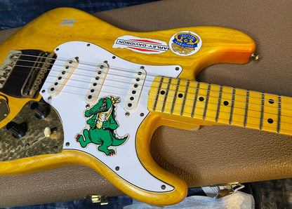 NEW ! 2024 Limited Edition Masterbuilt Austin MacNutt Jerry Garcia Alligator Stratocaster - Authorized Dealer - In-Stock! SOLD OUT EVERYWHERE! Don't Miss This ONE! RARE!!! 7.6lbs