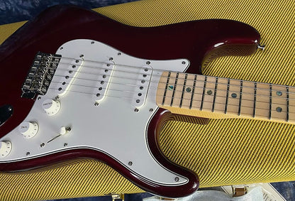 NEW ! 2024 Fender Robin Trower Signature Stratocaster - Midnight Wine Burst - Authorized Dealer - 8.3 lbs - G03155