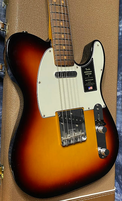 NEW ! 2024 Fender American Vintage II '63 Telecaster Sunburst - 7.8lbs - In Stock - Authorized Dealer - G04288