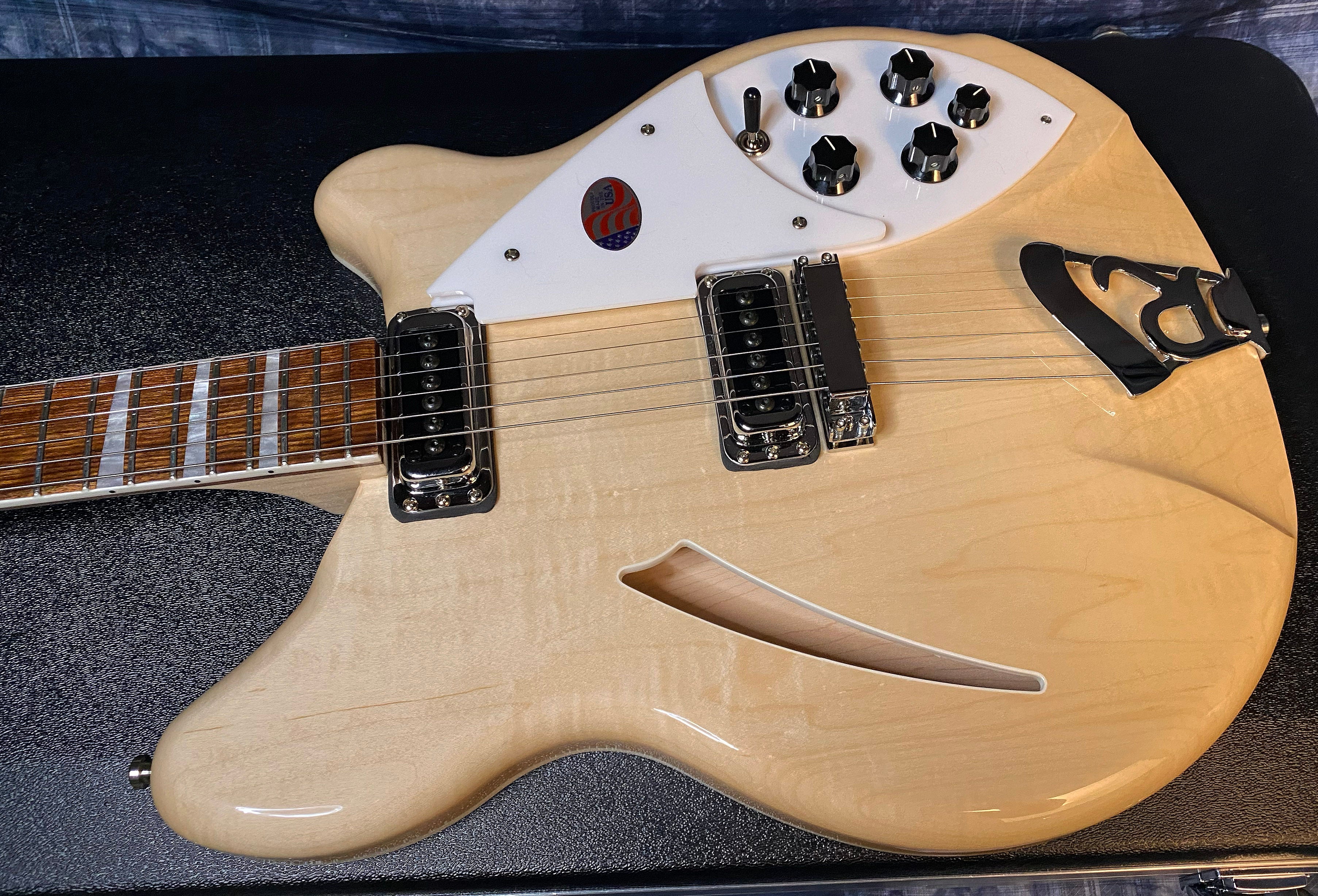 NEW! 2024 Rickenbacker 360 Maple Glo MG - Authorized Dealer - Warranty - In-Stock! Only 7.3lbs - G03555