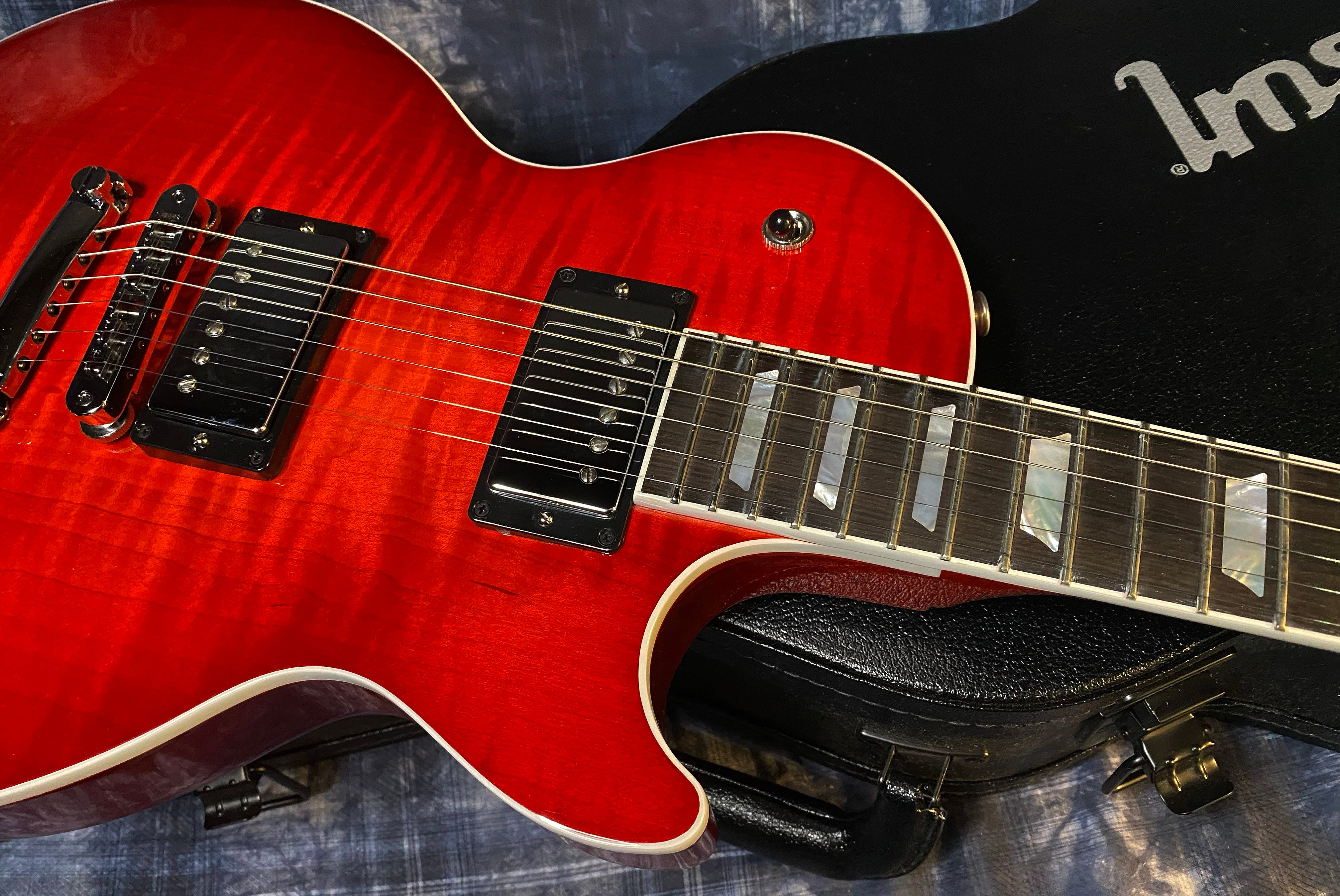 BRAND NEW! 2024 Gibson Les Paul Modern Figured - Cherry Burst - Authorized Dealer - Only 8.4 lbs - G033