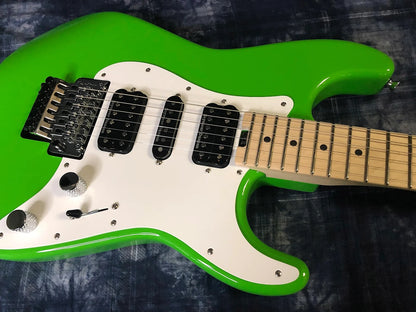 Mint!! Charvel Pro-Mod So-Cal Style 1 HSH FR M Slime Green 8.3lbs- Authorized Dealer- SAVE BIG!! #032503