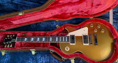 NEW ! 2024 Gibson Les Paul 50's Standard Bizarre Guitar 50th Anniversary Limited Edition All Gold Top, Back & Neck - Upgraded 57 Classic Pick-Ups - Speed Knobs - Titanium Saddles - Authorized Dealer - G03826 - 9.25 lbs